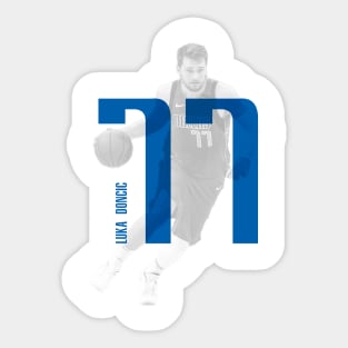 Luka doncic 77 Sticker